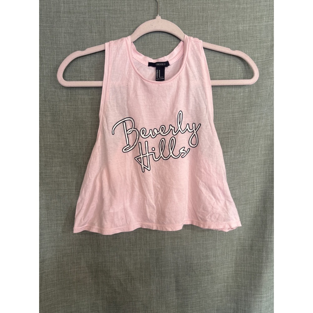 Beverly Hills Pink crop top